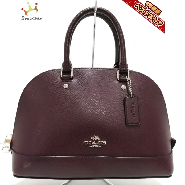 コーチ COACH ハンドバッグ F37217 ラグジュアリー クロスグレーン  
