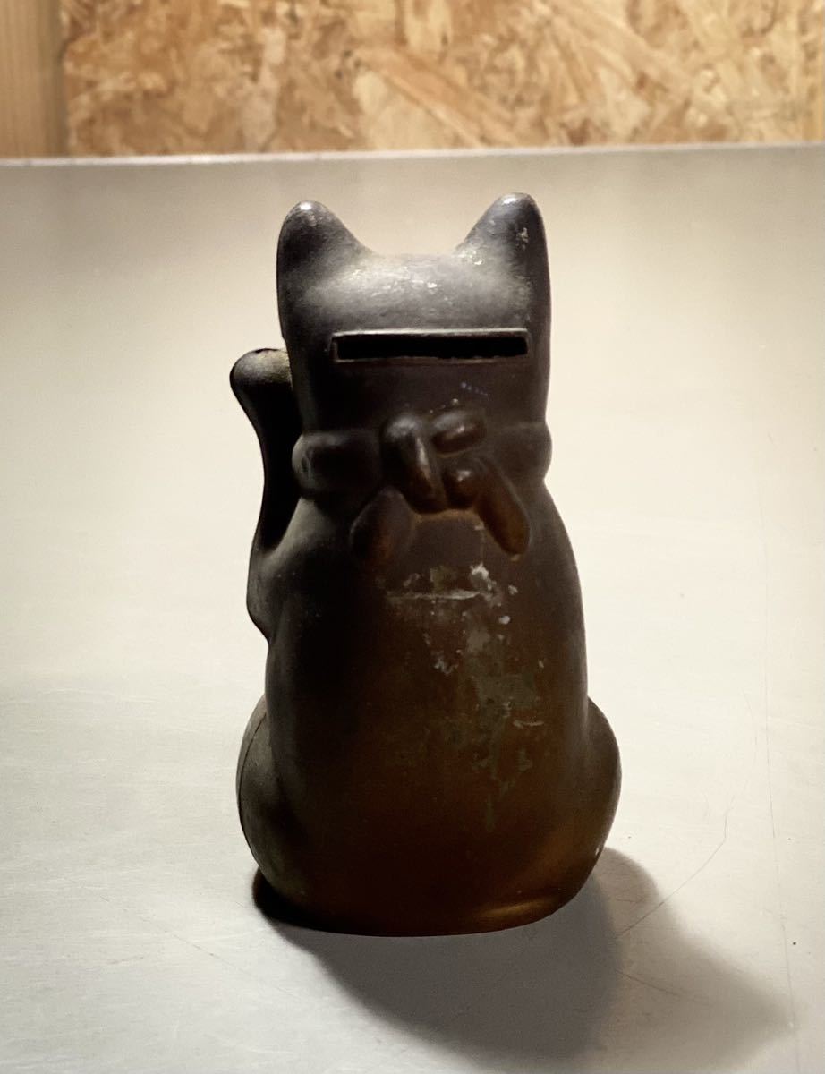 レア 古い 招き猫 猫 骨董 時代物 明治 大正浪漫 昭和レトロ 猫 招猫