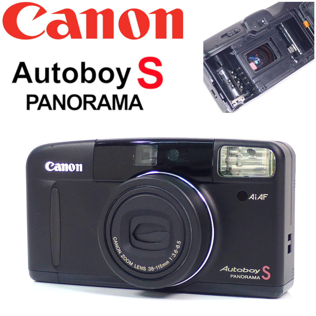 Autoboy Canon S XL 38-115mm キヤノン キャノン フィルムカメラ F3.6 Autoboy Canon S XL 38-115mm キヤノン キャノン フィルムカメラ F3.6