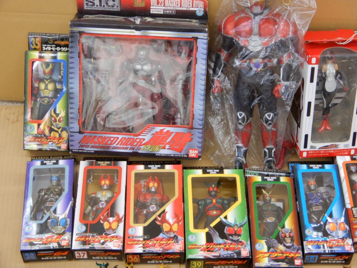 ジャンク フィギュア 仮面ライダー アギト クウガ ザ・ライダーマシン 