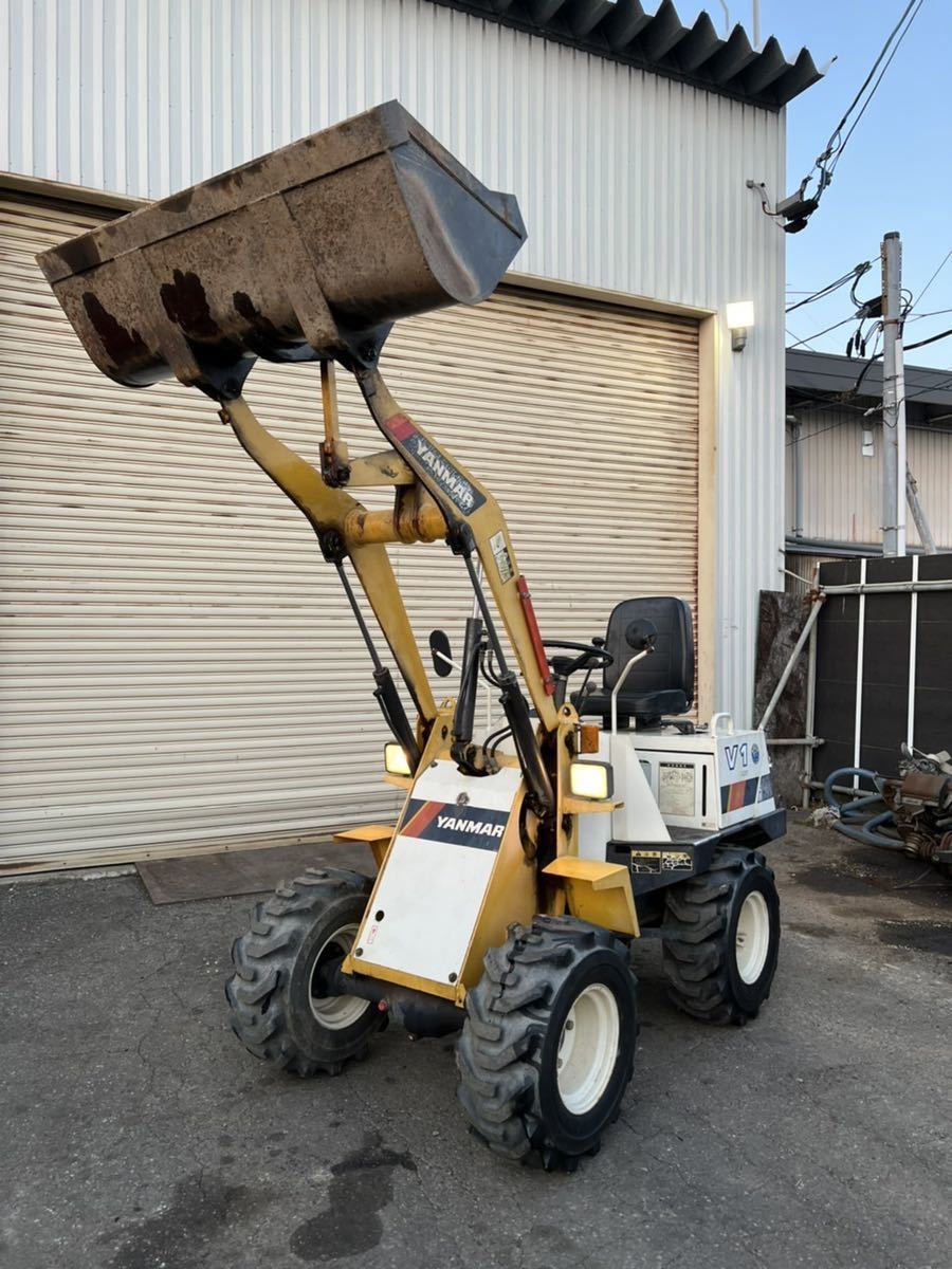 ヤンマー タイヤショベル V1 除雪機 除雪(建設機械、重機)｜売買された