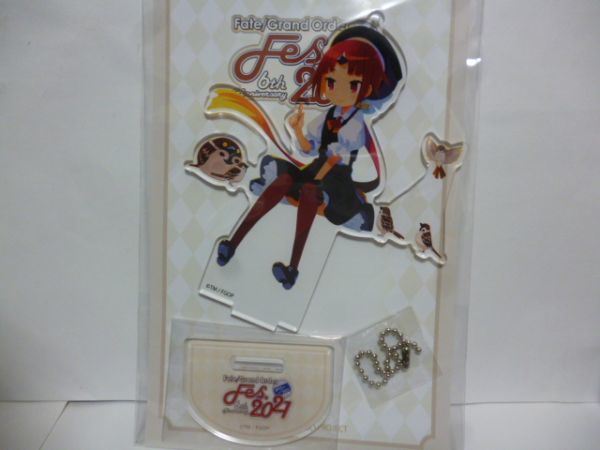 FGO 原田たけひと展 BIGアクリルポップ 紅閻魔 4点セット アクリルマスコット 紅閻魔 原田たけひと FGO Fate/Grand Order Fes