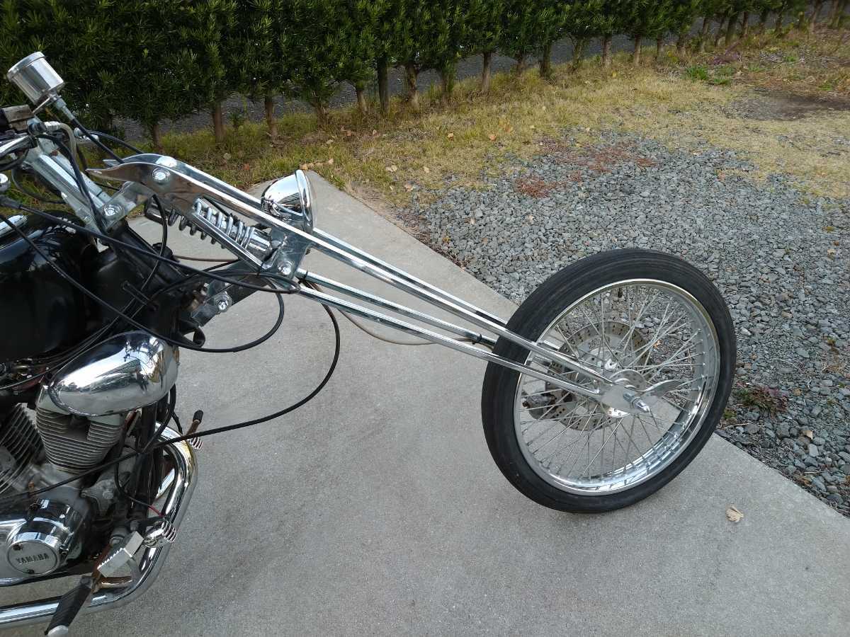 個人】ビラーゴ250 ガーターフォーク チョッパー フルカスタム ヤマハ
