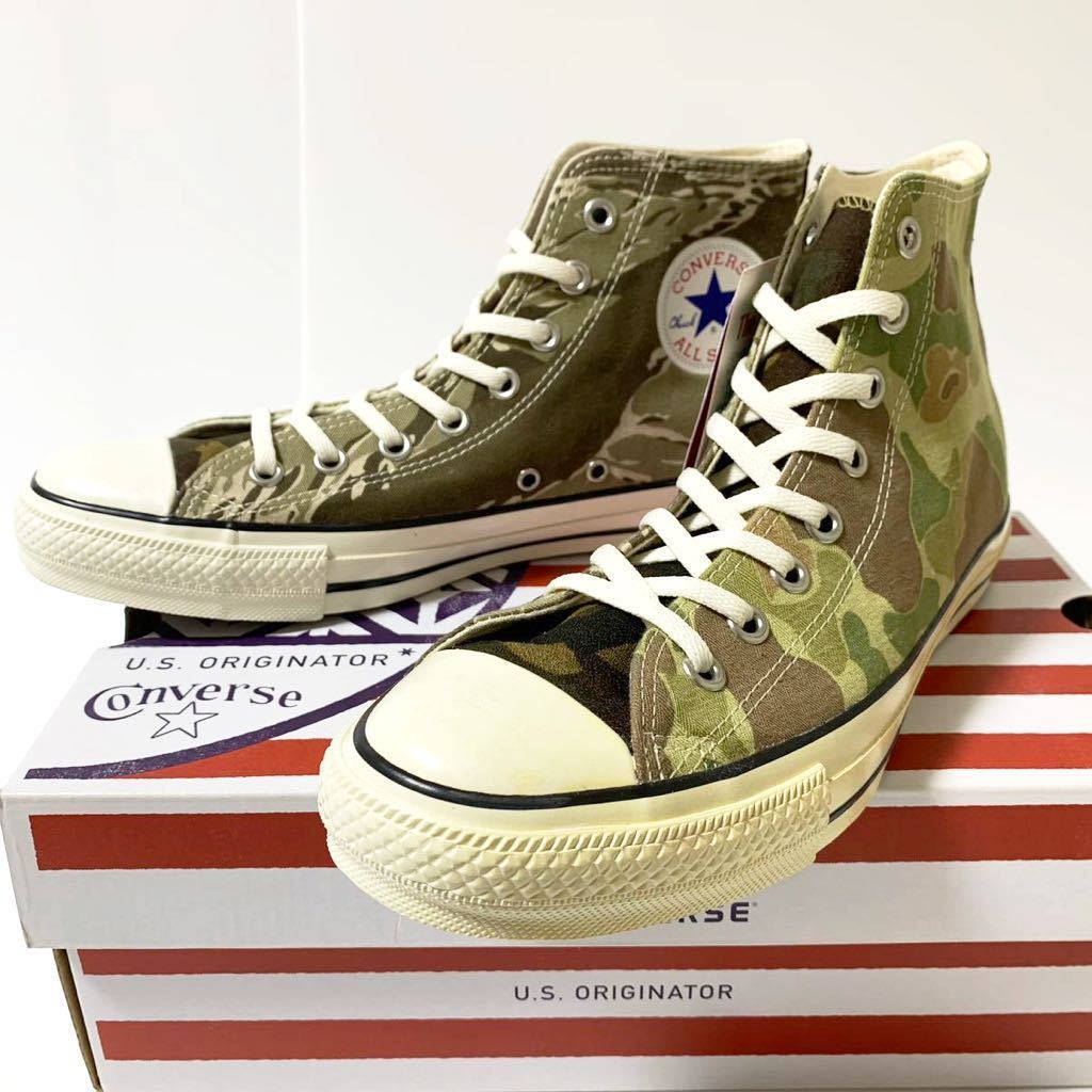 ⭐️コンバースカモフラージュUSA 8ハーフ⭐️美品希少 未使用 CONVERSE コンバース ALL STAR オールスター HI マルチ