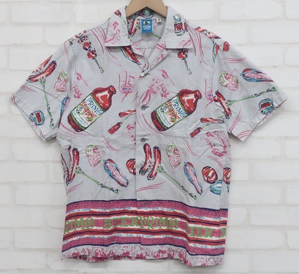 サンサーフ SUN SURF アロハシャツ PRIMO BEER - メルカリ