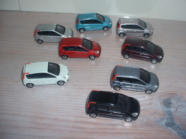 トミカ TOMICA 日産 ノート NOTE カラーサンプル 色見本 全8種セット