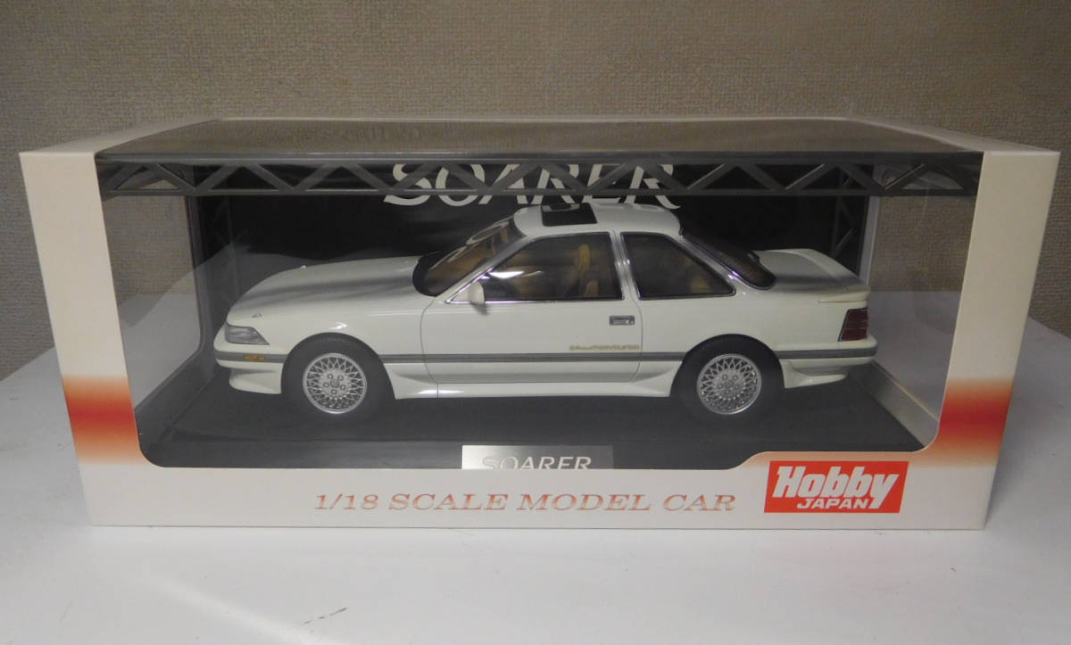 ミニカー ホビージャパン 1/18 トヨタ ソアラ 2.0GTツインターボL