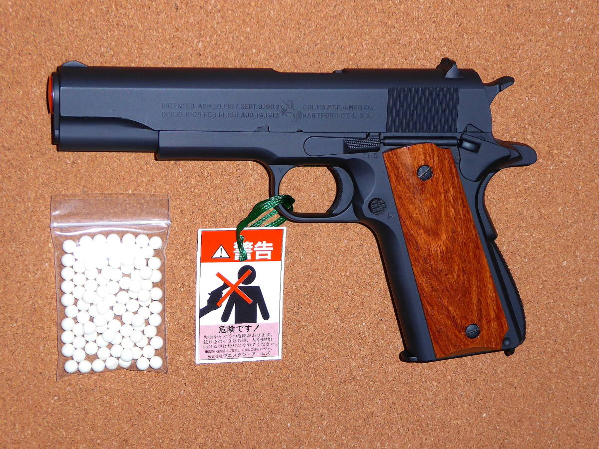 WA【コルト】M1911A1 ミリタリーモデル ウェスタンアームズ ガスガン