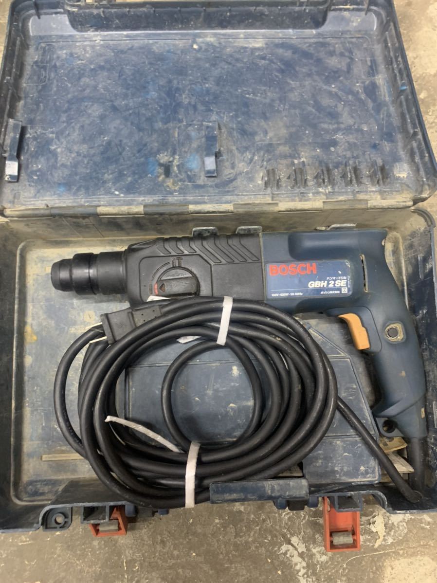 新作入荷，低価 BOSCH ボッシュ 電動工具 ハンマードリル ハンマドリル 日立工機 makita マキタ 即使用可能 み 100V GBH2SE(電動ハンマー)｜売買されたオークション情報、yahooの商品情報をアーカイブ公開 - オーク 電動ハンマー