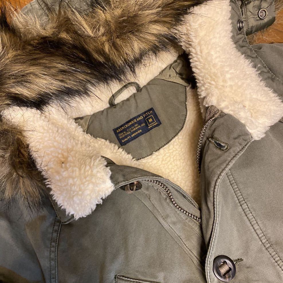 Abercrombie アバクロ & Fitch パーカー ミリタリー 