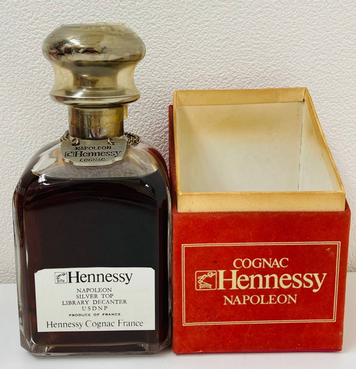 ナポレオン ヘネシー 未開栓 Hennessy 古酒(約40年前購入)・未開栓