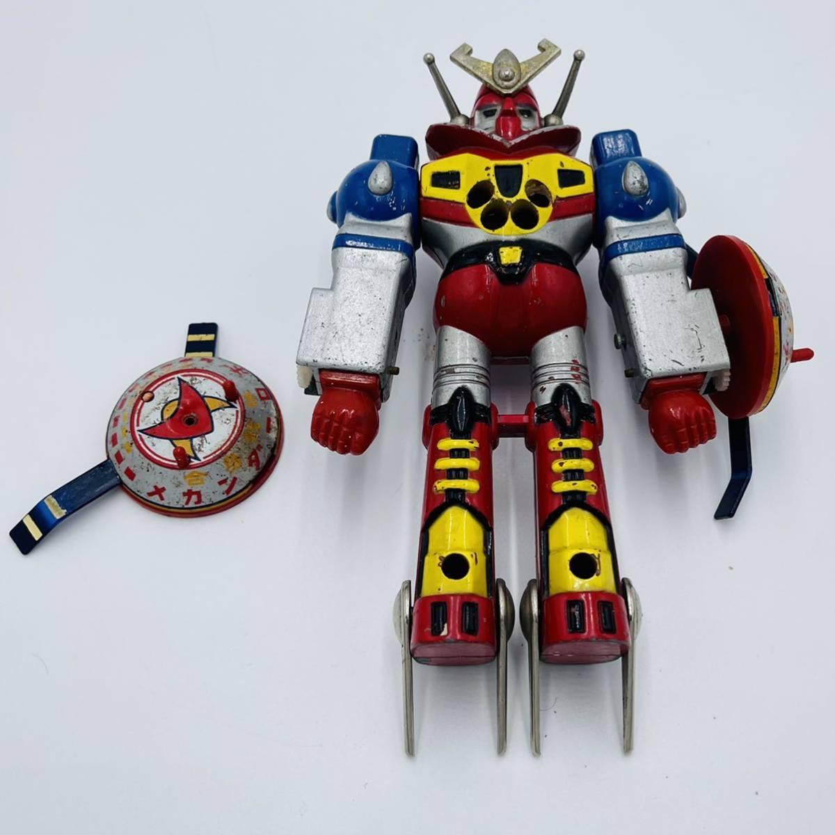 当時物 超合金 ブルマァク 合身戦隊メカンダーロボ レア 希少 和光プロ 