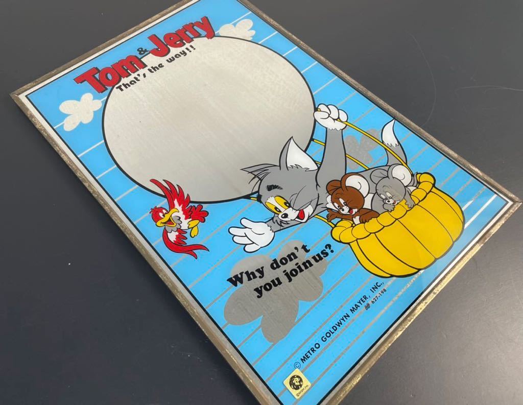 希少品 トムとジェリー ビンテージ パブミラー ワーナーブラザーズ