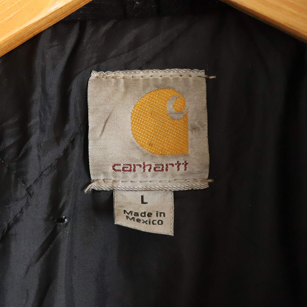 17/T9.15 メキシコ製 カーハート carhartt ダックジャケット メンズ L 