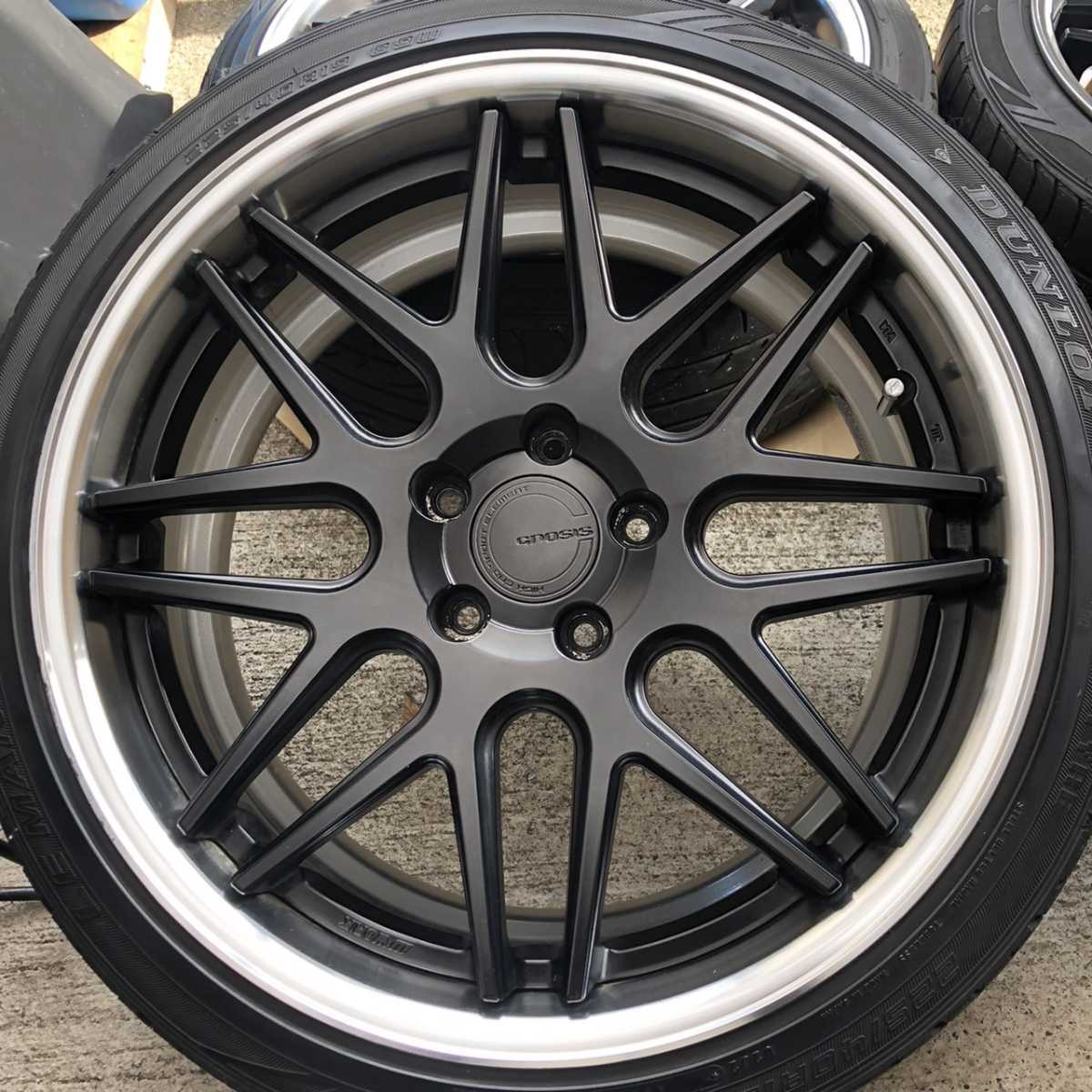 WORK GNOSIS ワーク グノーシス GV2 19×8.5j +45 PCD:114.3 5穴 マット 