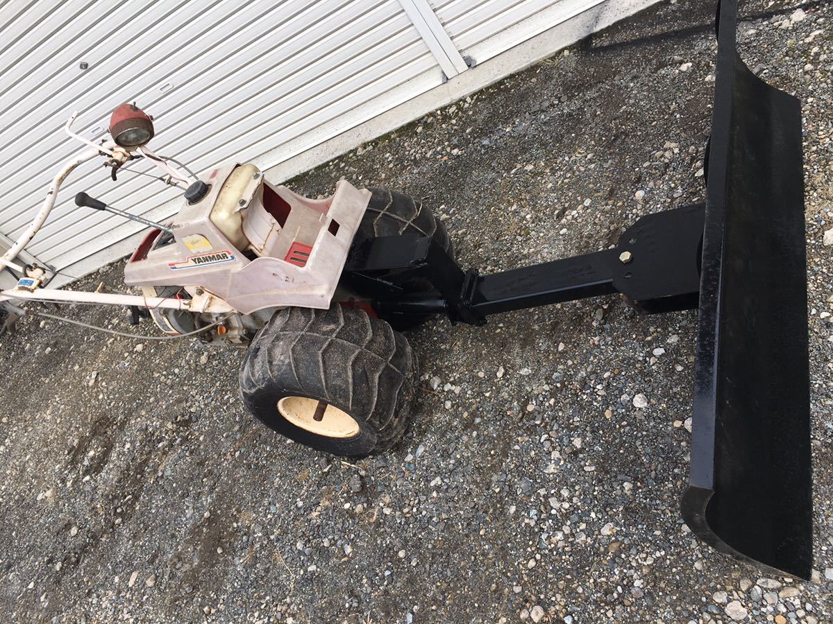 除雪機 バインダー改 実働 バインダー改 除雪機 引取可能な方