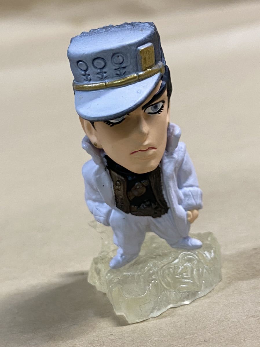 中古品 キャラヒーローズ ジョジョ ミニ フィギュア 4部 空条承太郎 