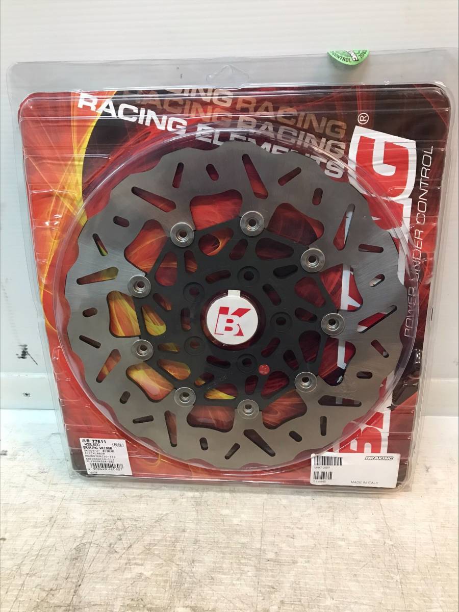 BRAKING ブレーキング WK106R フロント右側 リア ウェーブ ディスク