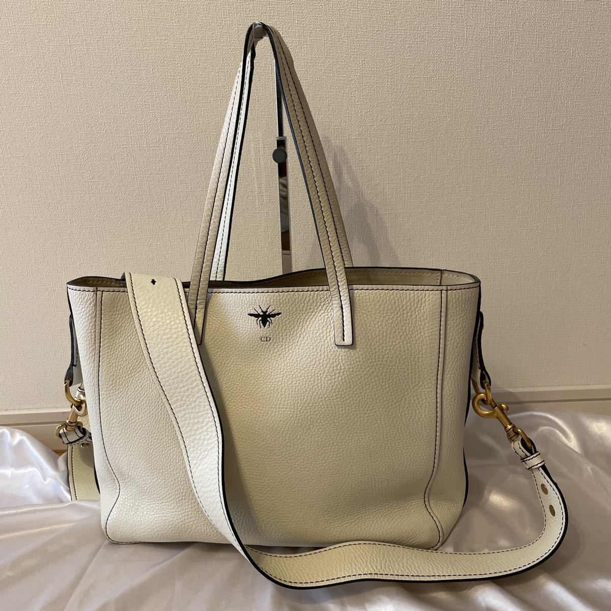 1円 最高級 □美品□ Christian Dior クリスチャンディオール トート 