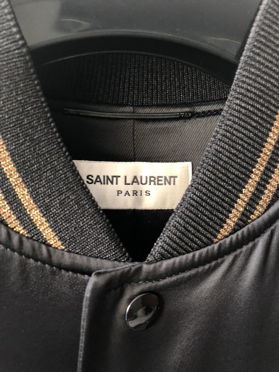 未使用 SAINT LAURENT PARIS テディ ジャケット パラディウム  