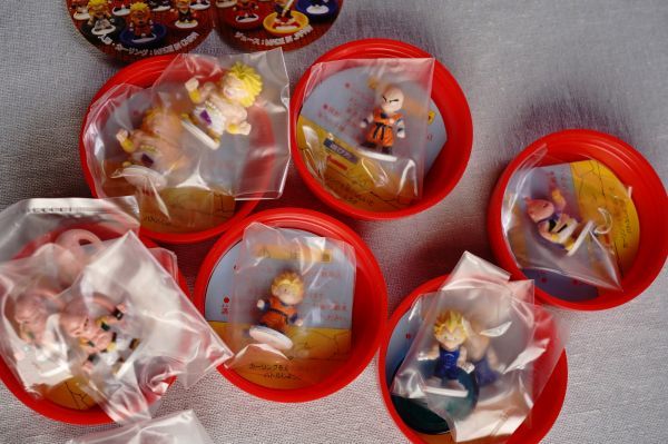 BANDAI ドラゴンボール きゃらかーん カーリングヒギュア22体 空き缶22