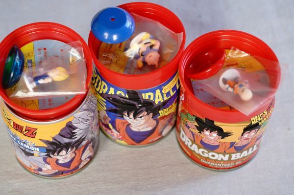 BANDAI ドラゴンボール きゃらかーん カーリングヒギュア22体 空き缶22