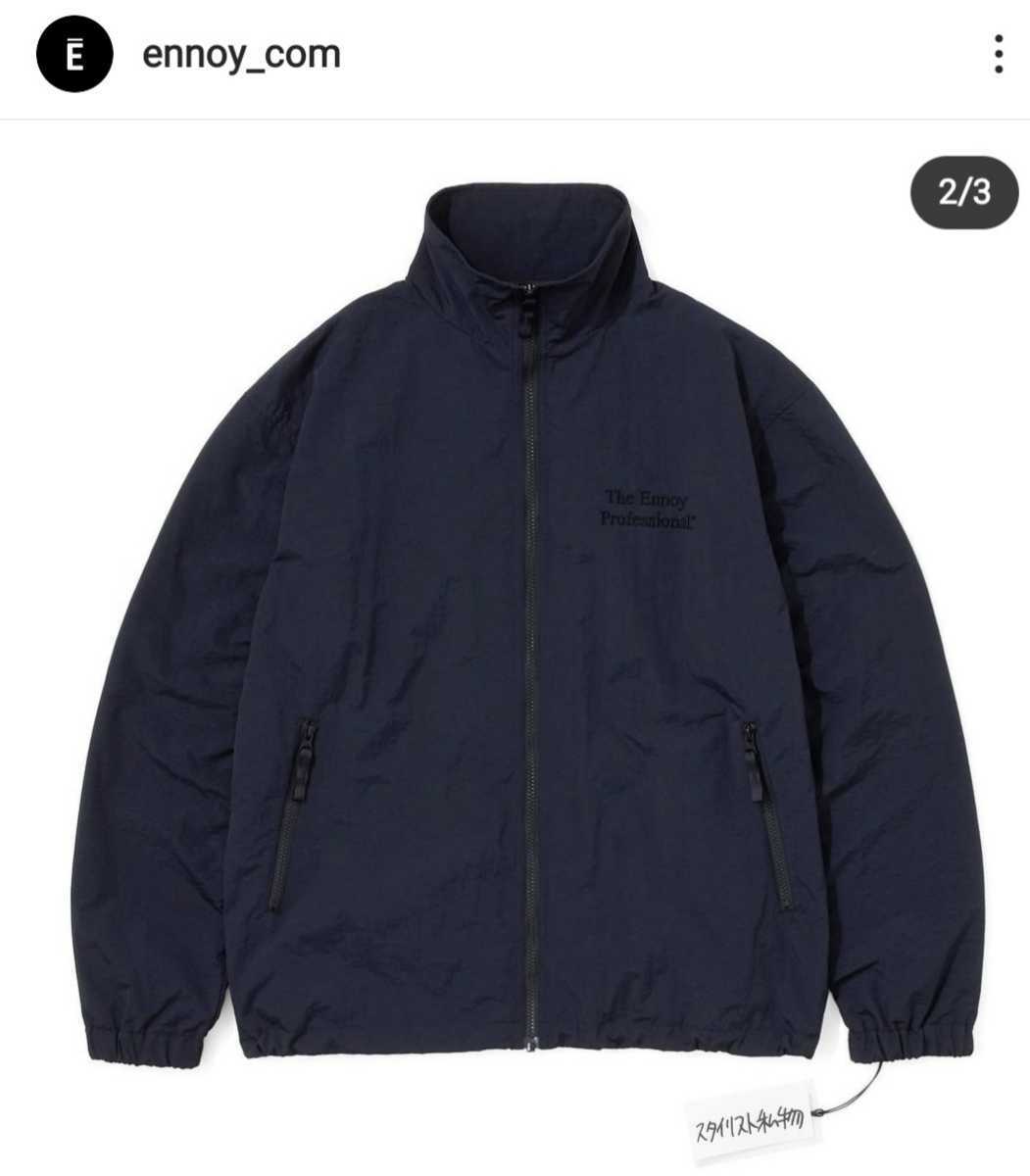 ennoy スタイリスト私物 NYLON JACKET ナイロンジャケット M 
