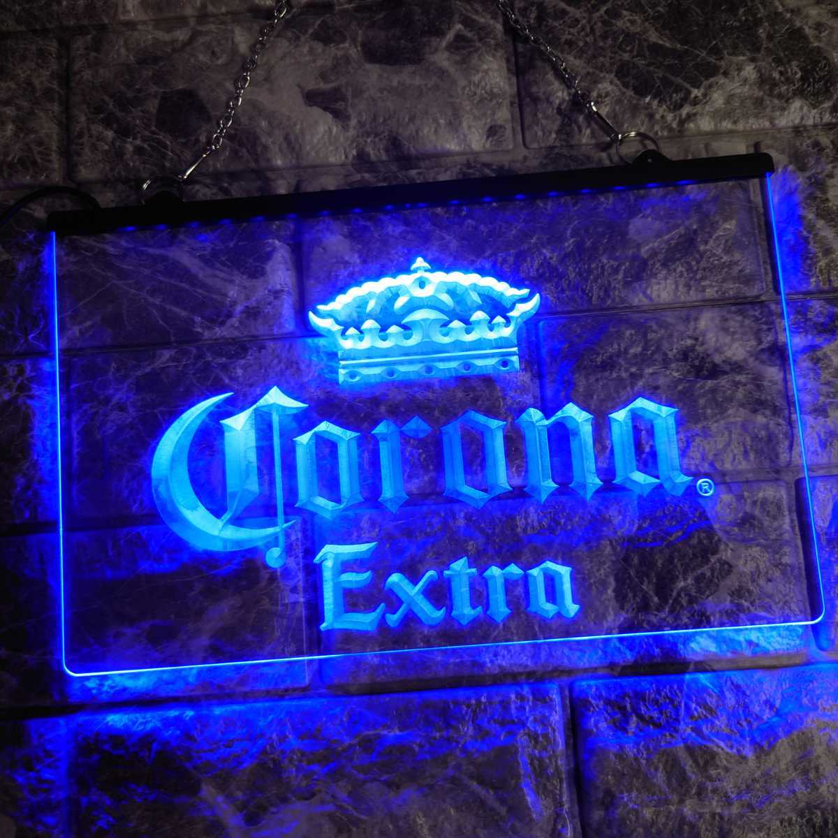 No.LE13 送料無料 コロナ ビール LED ネオン 看板 corona ランプ
