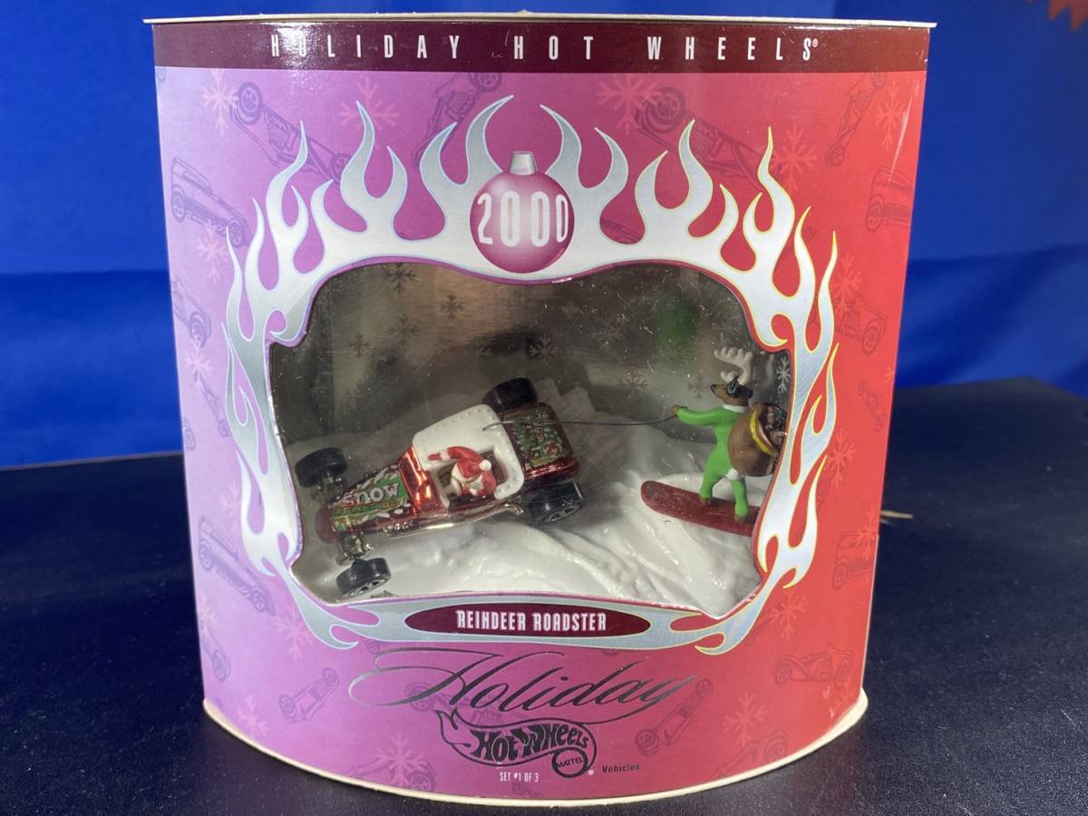 ホットウィール HOTWHEELS 2000 HOLIDAY REINDEER ROADSTER TRACK T 