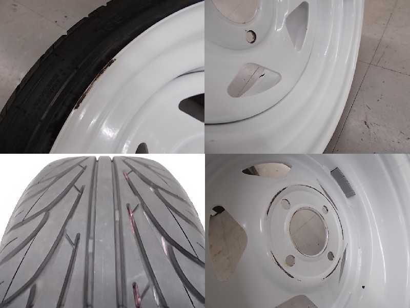 ESB TC01 スチール/15インチ4本 8J 4穴 PCD114.3 -10 185/45R15 AE86 