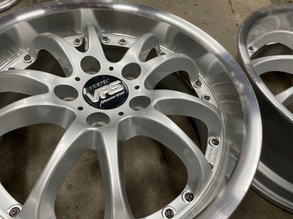マナレイスポーツ VERTEC VR5 17インチ 7J +38 114.3 5穴 社外 