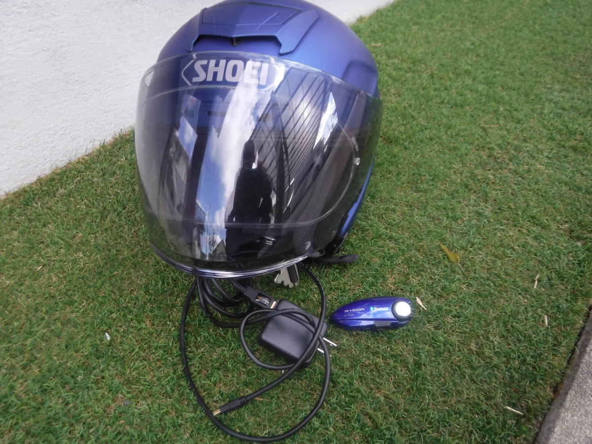 SHOEI J-FORCE4 XLサイズ ブルー ショウエイ ジェットヘルメット J
