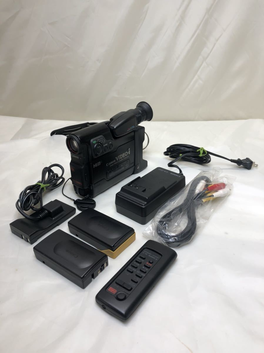C60 Canon キャノンUC 25Hi 8mm ビデオカメラ バッテリー 充電器 