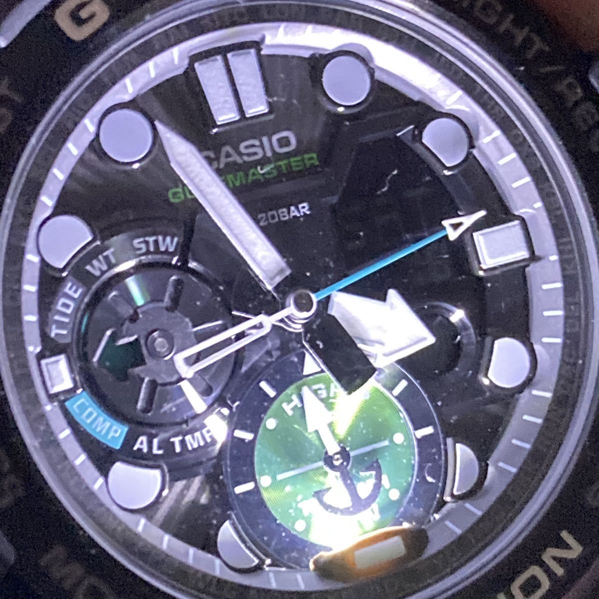極美品G-SHOCK GN-1000MB-1AJF GULFMASTERガルフマスター 
