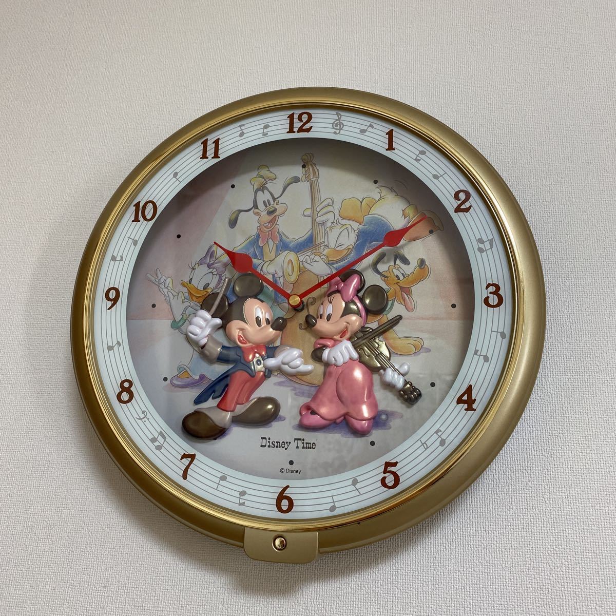 美品) SEIKO Disney Time メロディ時計 掛け時計 高音質Hi-Fi音源 