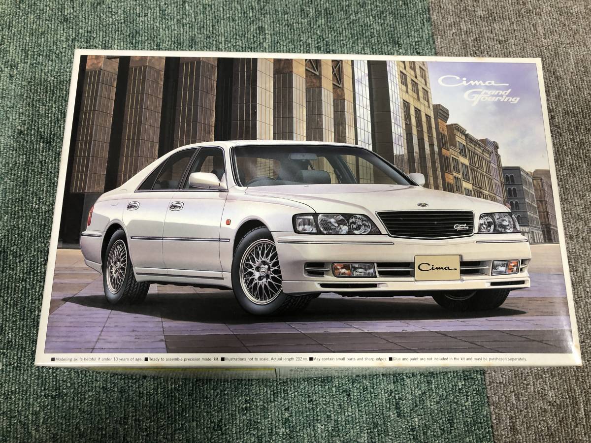 Y33 シーマ 41TR-X グランドツーリング 1/24 アオシマ 未使用(日産