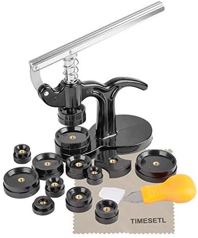 TIMESETL 腕時計工具 裏蓋閉め器 こじ開け 電池交換 ガラス 交換 腕時計 工具 15セット_1