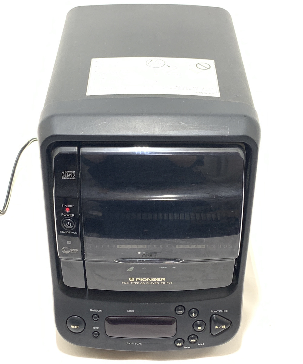  極上 Pioneer PD-F25 25連奏 CDチェンジャー CDプレイヤー パイオニア PD-F25Aの兄弟機(パイオニア)｜売買されたオークション情報、yahooの商品情報をアーカイブ公開 - オークファン パイオニア