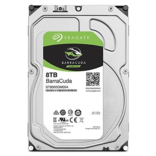 Seagate 8TB HDD 2台セット 動作確認済② SEAGATE HDD 8TB ST8000DM004