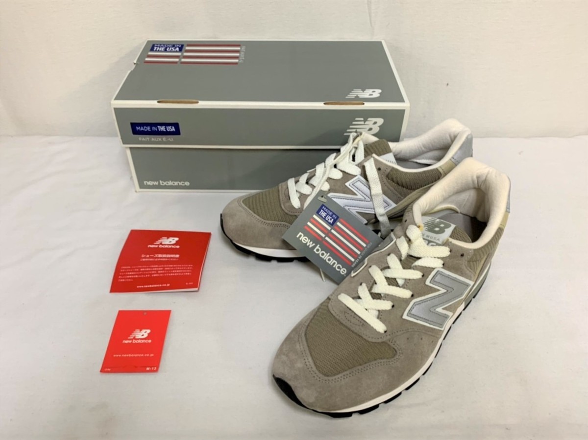 □NEW BALANCE M996 ニューバランス 115-43-0880 グレー 26.0cm 