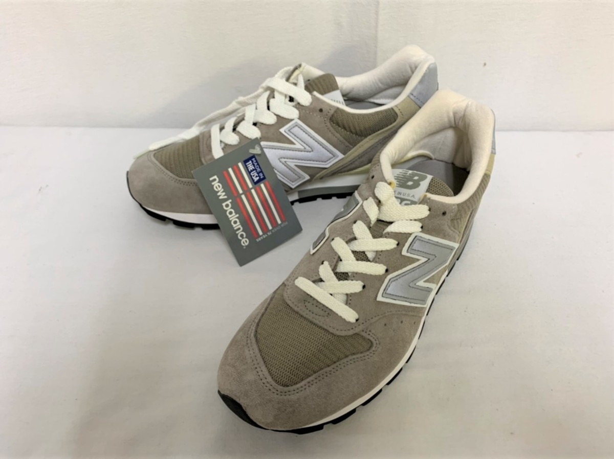 □NEW BALANCE M996 ニューバランス 115-43-0880 グレー 26.0cm 