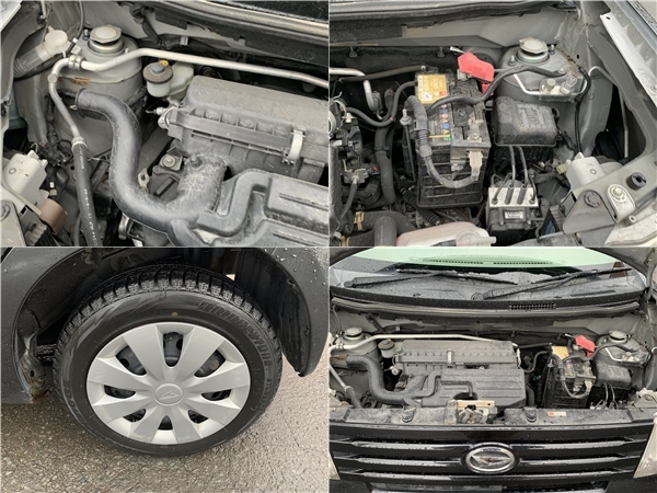 青森発 H23 DAIHATHU ダイハツ ムーヴコンテ L585S X 4WD 車検付R4年4 