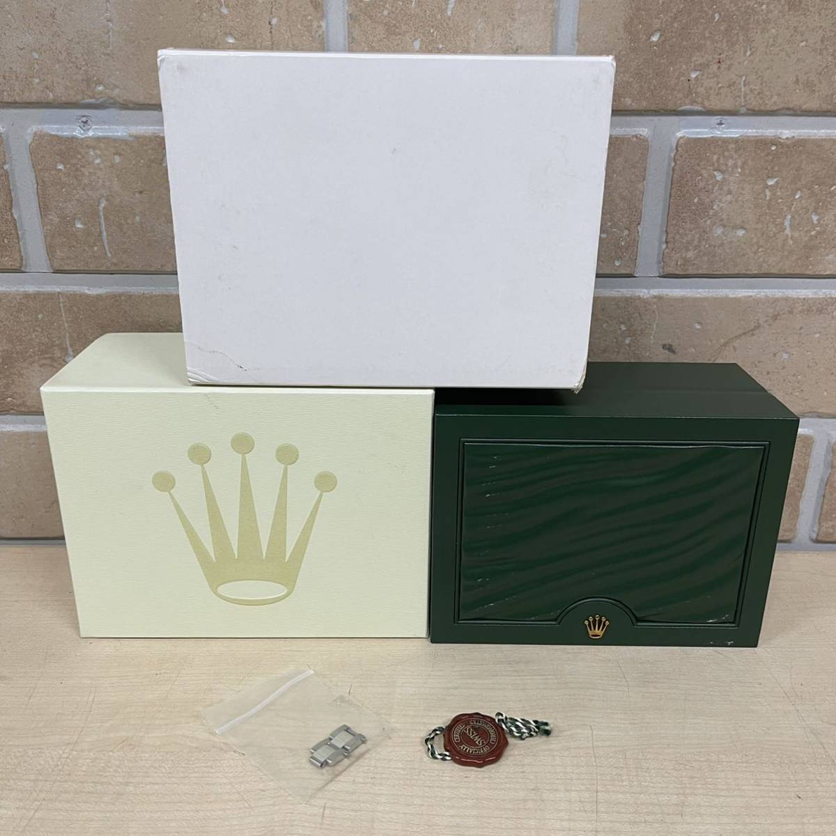 1円~【コマ付】ROLEX ロレックス レディース オイスターブレス 2コマ 