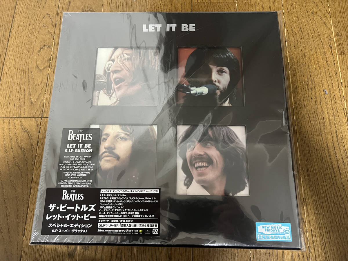  The Beatles レット イット ビー スペシャル エディション LP スーパーデラックス(LET IT BE)｜売買されたオークション情報、yahooの商品情報をアーカイブ公開 - オークファン B