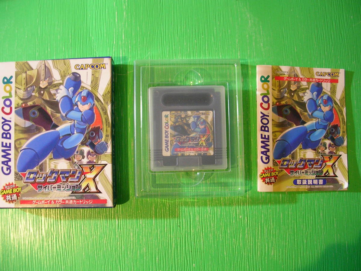 Gbc ロックマンx サイバーミッション カプコン 箱 説明書付き 動作確認 端子清掃済み ゲームボーイカラー 品 クリックポスト198円 アクション 売買されたオークション情報 Yahooの商品情報をアーカイブ公開 オークファン Aucfan Com