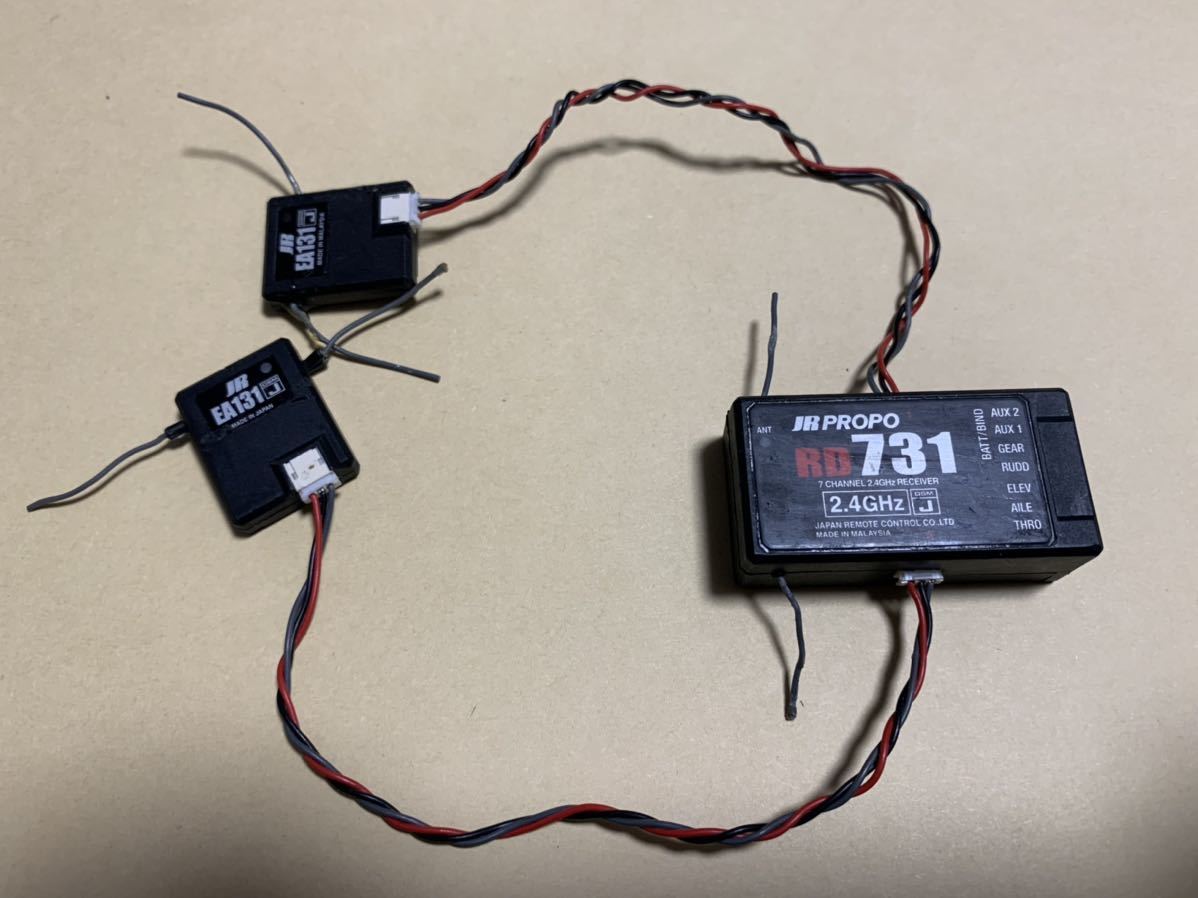 JR PROPO DSX9 新品受信機 JR 受信機 RD731 JR受信機 JRプロポ DSMJ エクストラアンテナEA131 2.4