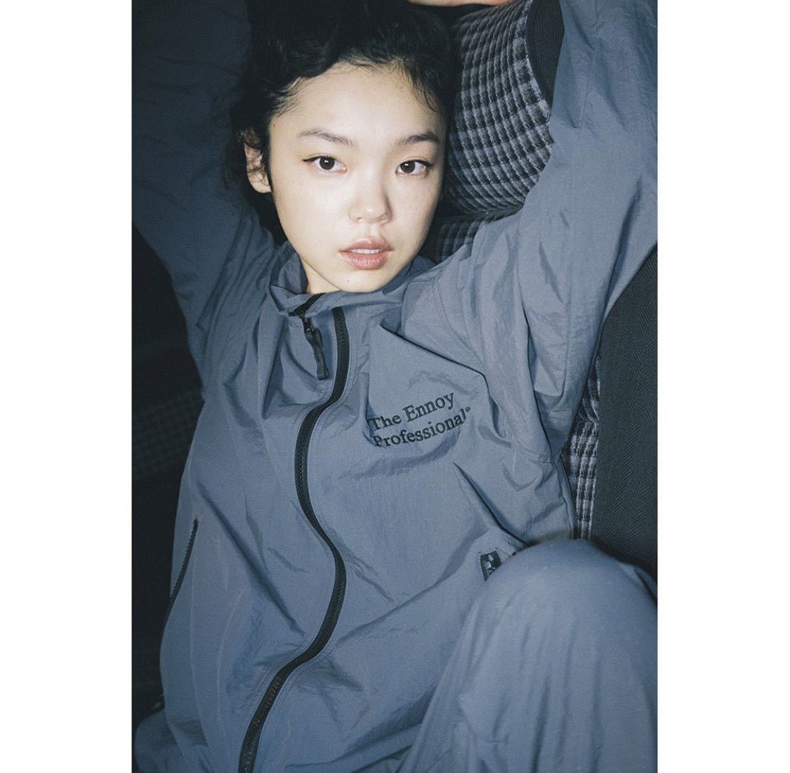 The Ennoy Professional ×スタイリスト私物 NYLON JACKET(SLATE GRAY 
