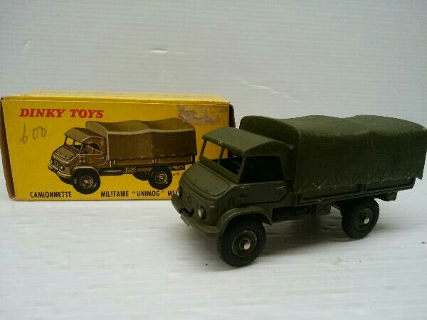 Dinky Toys France N°821 Camionnette Militaire Unimog Mercedes, Vert, Jamais Joué En Boîte