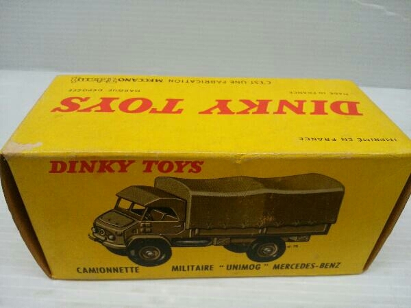 2 VINTAGE DINKY Toys Militaire Mercedes Unimog #821 - Jeep Willys - C/0 EUR 15,00 - FR