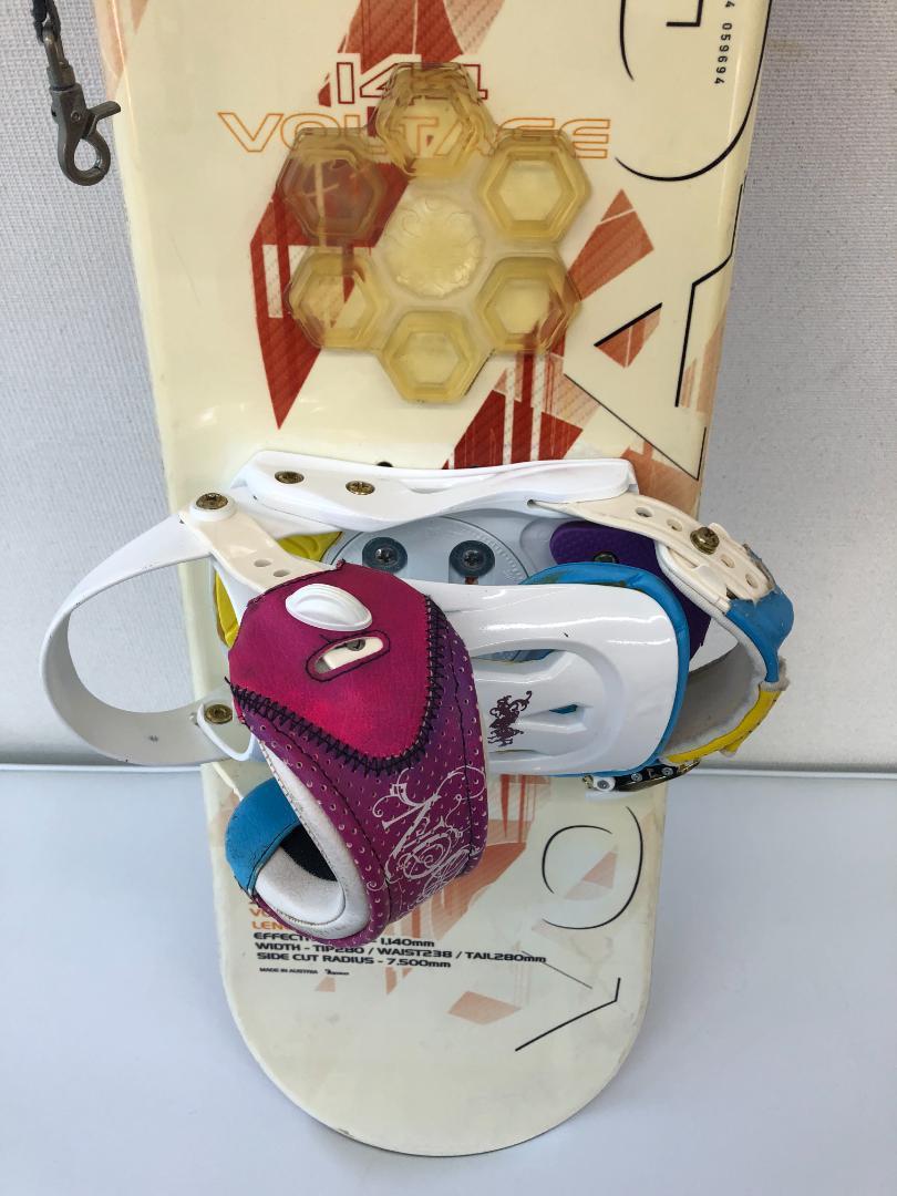 LOCAL ART WORK 144cm バインM 初心者向け可愛いセット♪ 即滑走可